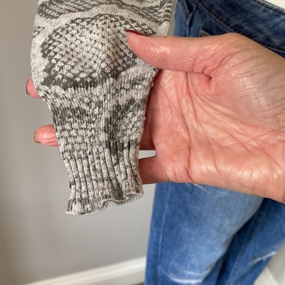 27 Miles Hilma Snakeskin Pullover Sweater Sz XS - Picture 7 of 14